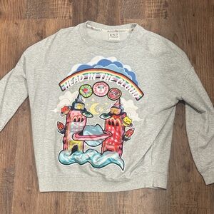 Kids Graphic Sweatshirt - Gray